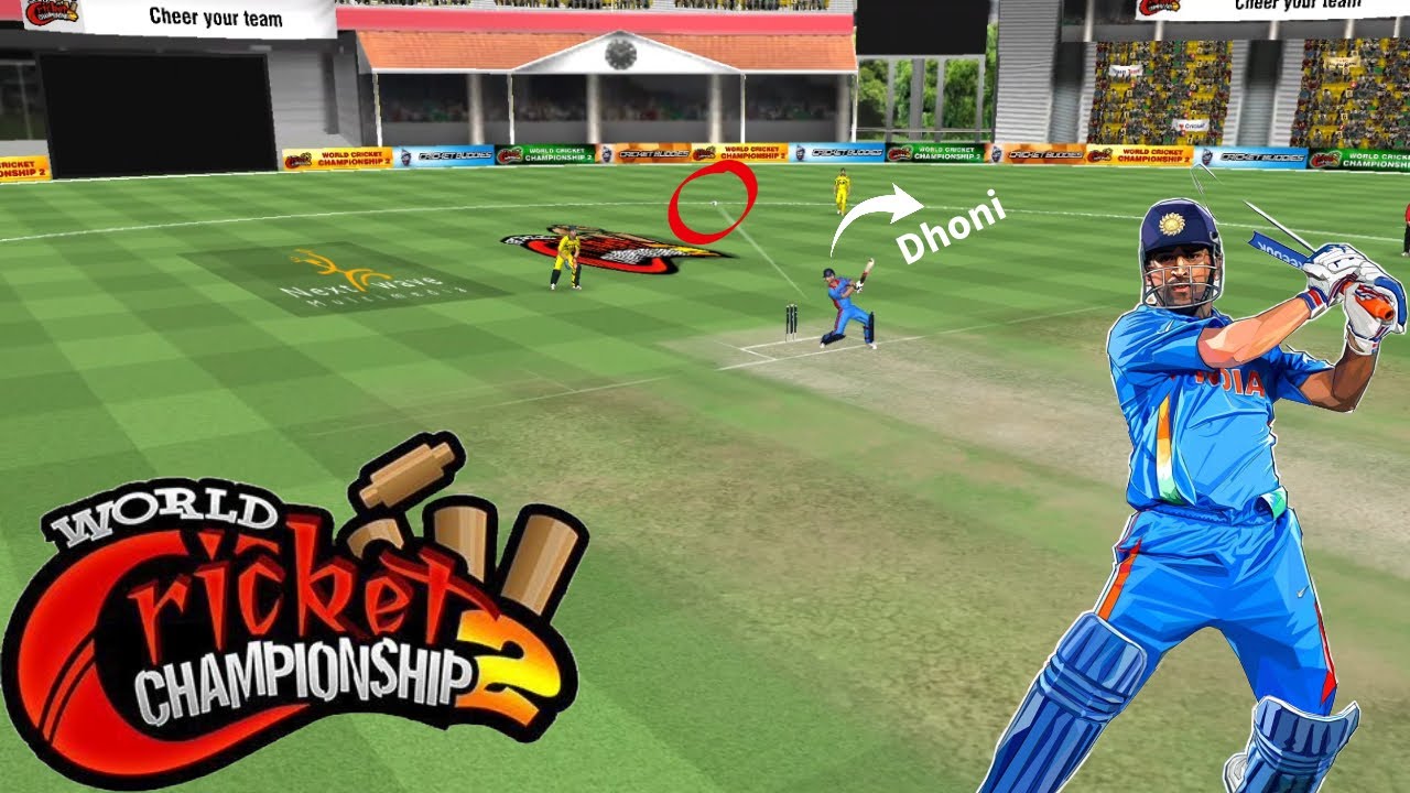 MS Dhoni Hits The Game Changer Shot || WCC 2