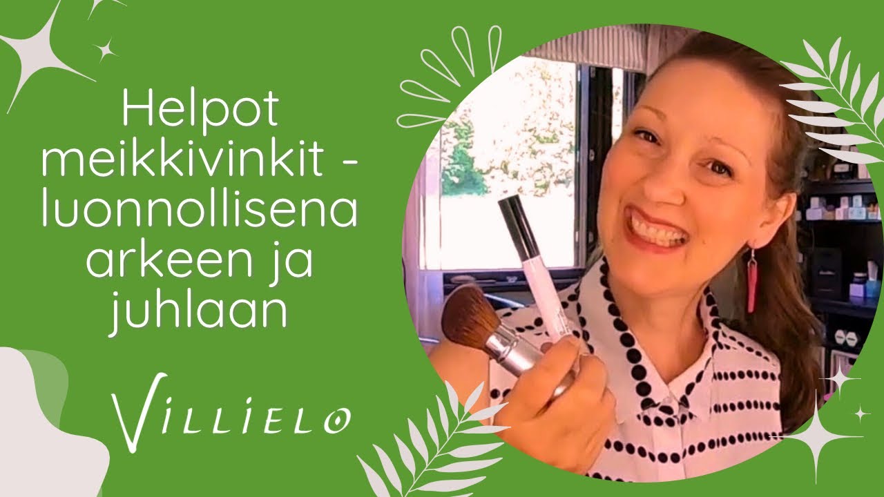 Helpot meikkivinkit - luonnollisena arkeen ja juhlaan // Meikkitutorial
