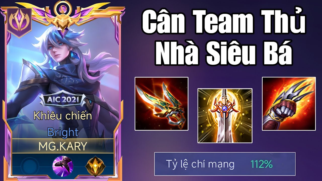 Quá Mạnh Càn Nguyên Cả Team Thủ Nhà Với Giáo Án Bright 