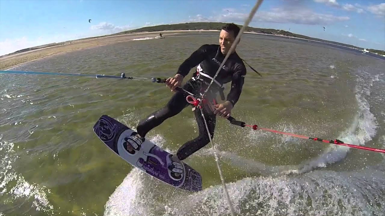Kitesurfing  Lagoa de Albufeira