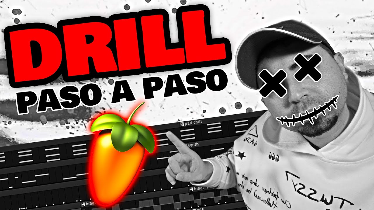 👉COMO HACER un BEAT de DRILL PASO A PASO en FL STUDIO 21 || COMO HACER DRILL en FL STUDIO
