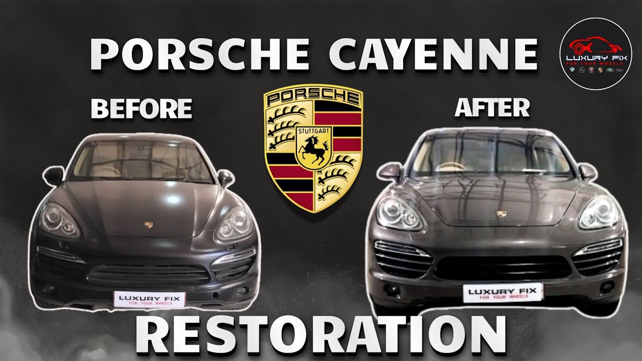 Flawless Porsche Painting at Luxury Fix Mumbai | #luxuryfix #automobile #luxurycars #premiumcarcare