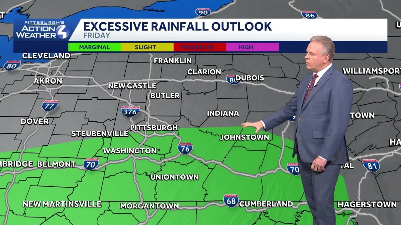 Warm temperatures, high winds and potential river flooding in Pittsburgh