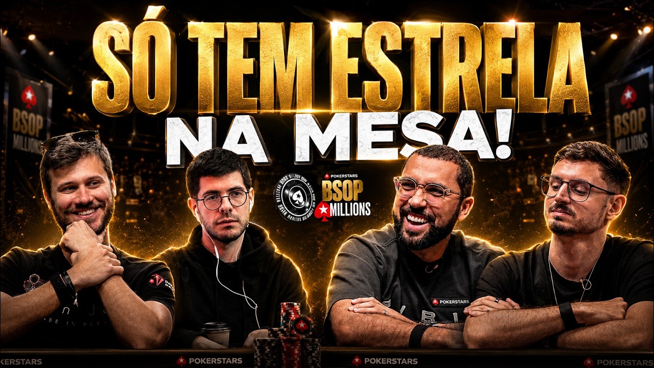 A MESA FINAL MAIS ESTRELADA DA HISTÓRIA! SUPER HIGH ROLLER