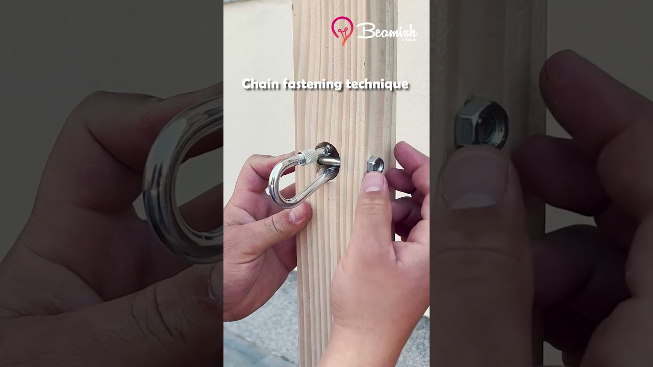 Chain fastening technique #chain #hacks #smart