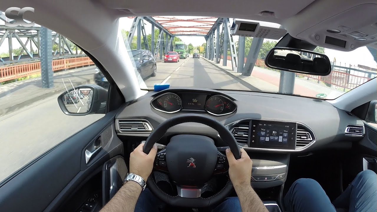 Peugeot 308SW 1.6 HDI (2015) - POV City Drive