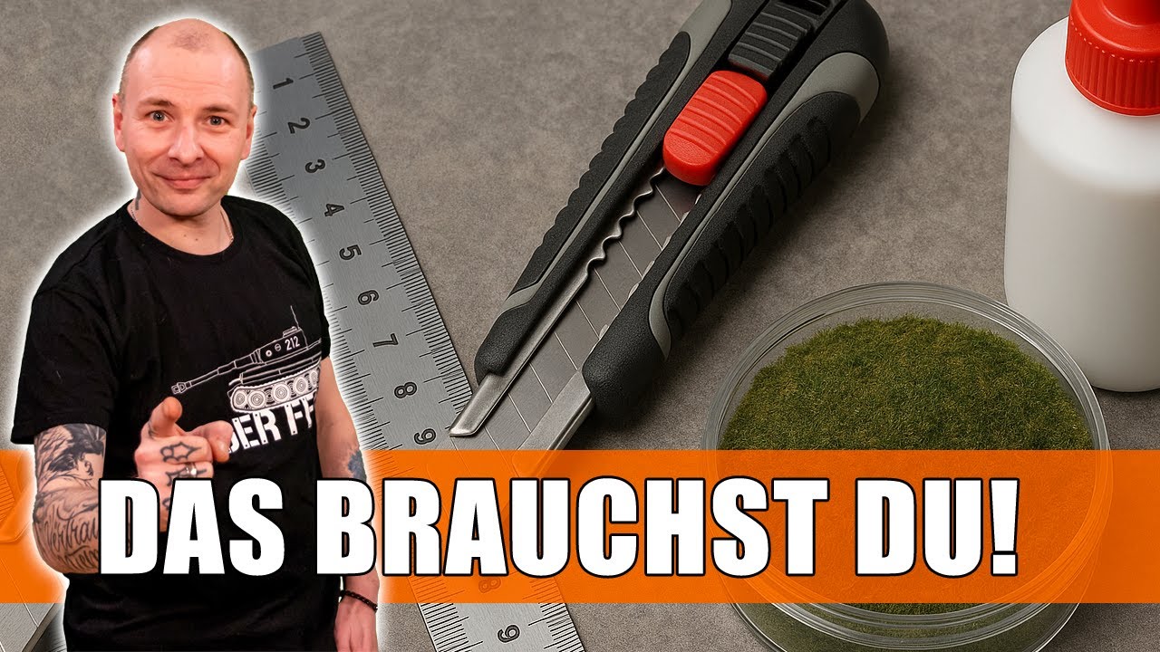 Das brauchst du WIRKLICH, um Tabletop-Gelände zu bauen!