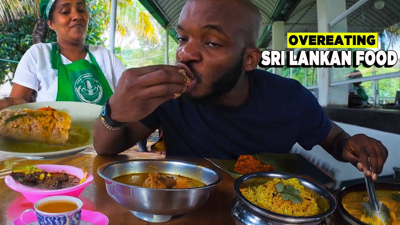 24 Hours of Overeating Sri Lankan Traditional Food 🇱🇰