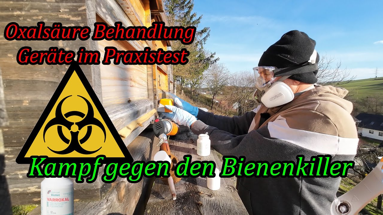 Oxalsäure Sublimieren im Praxistest Ehrlicher geht nicht.