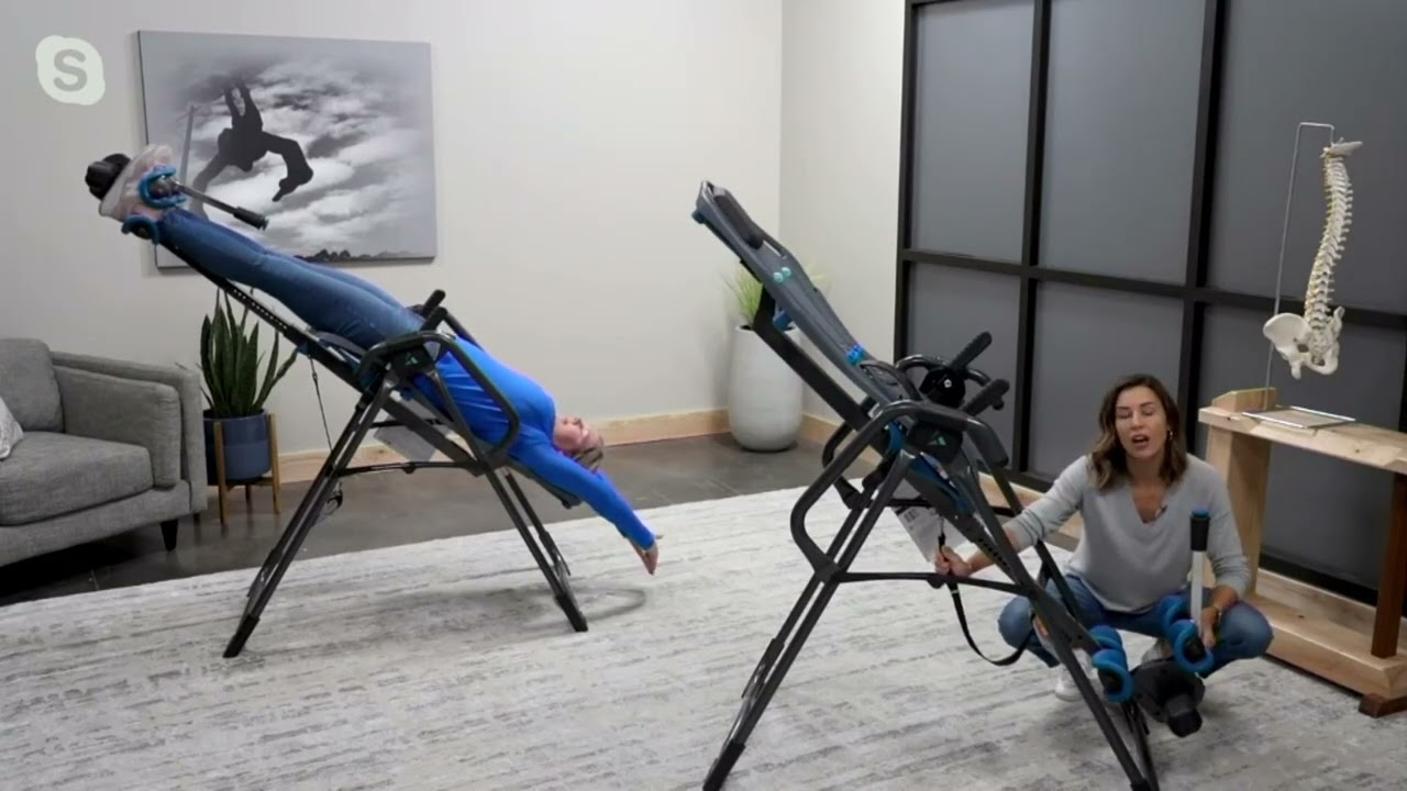 Teeter FitSpine X3 Inversion Table with FlexTech Bed on QVC