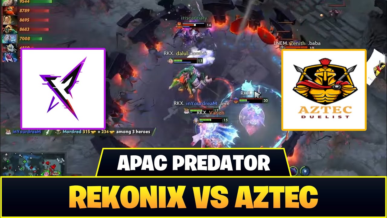 [ID] GELO SALING CARI KILL DI SEMIFINAL OQ - REKONIX VS AZTEC ▌APAC PREDATOR LEAGUE - DOTA HIGHLIGHT