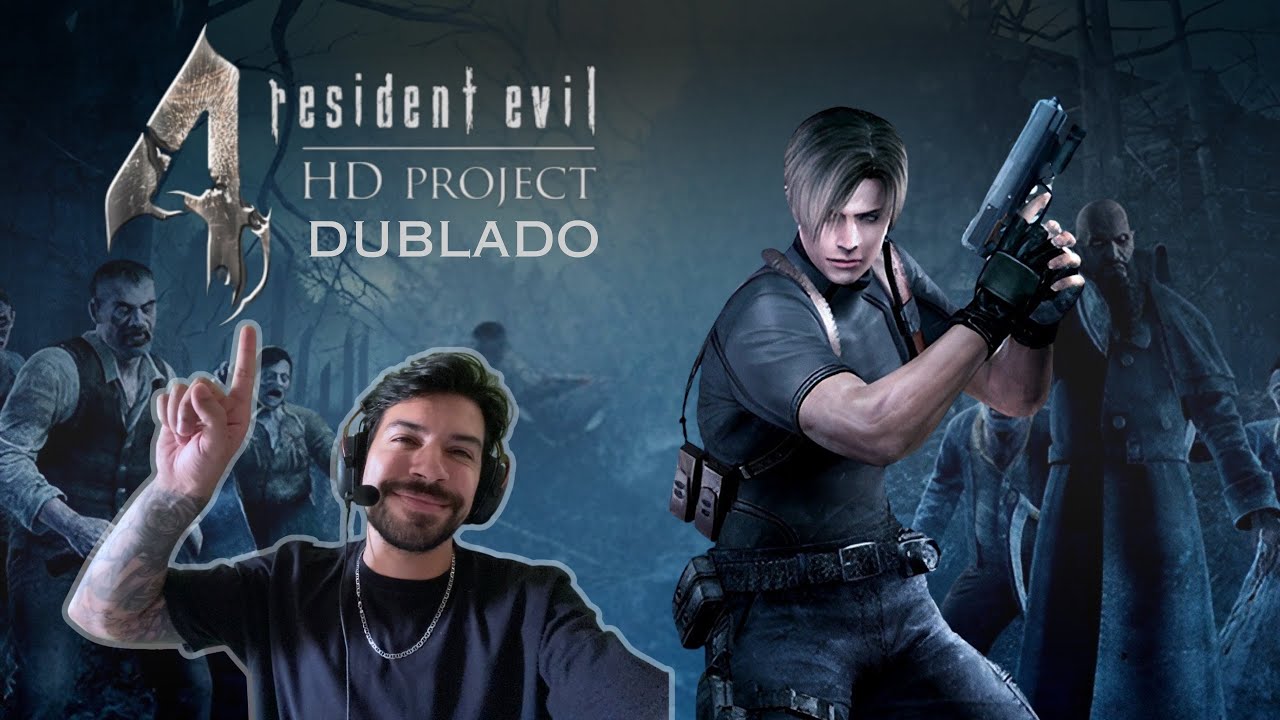 RESIDENT EVIL 4 DUBLADO EM PT-BR E HD PROJECT  | PARTE #1