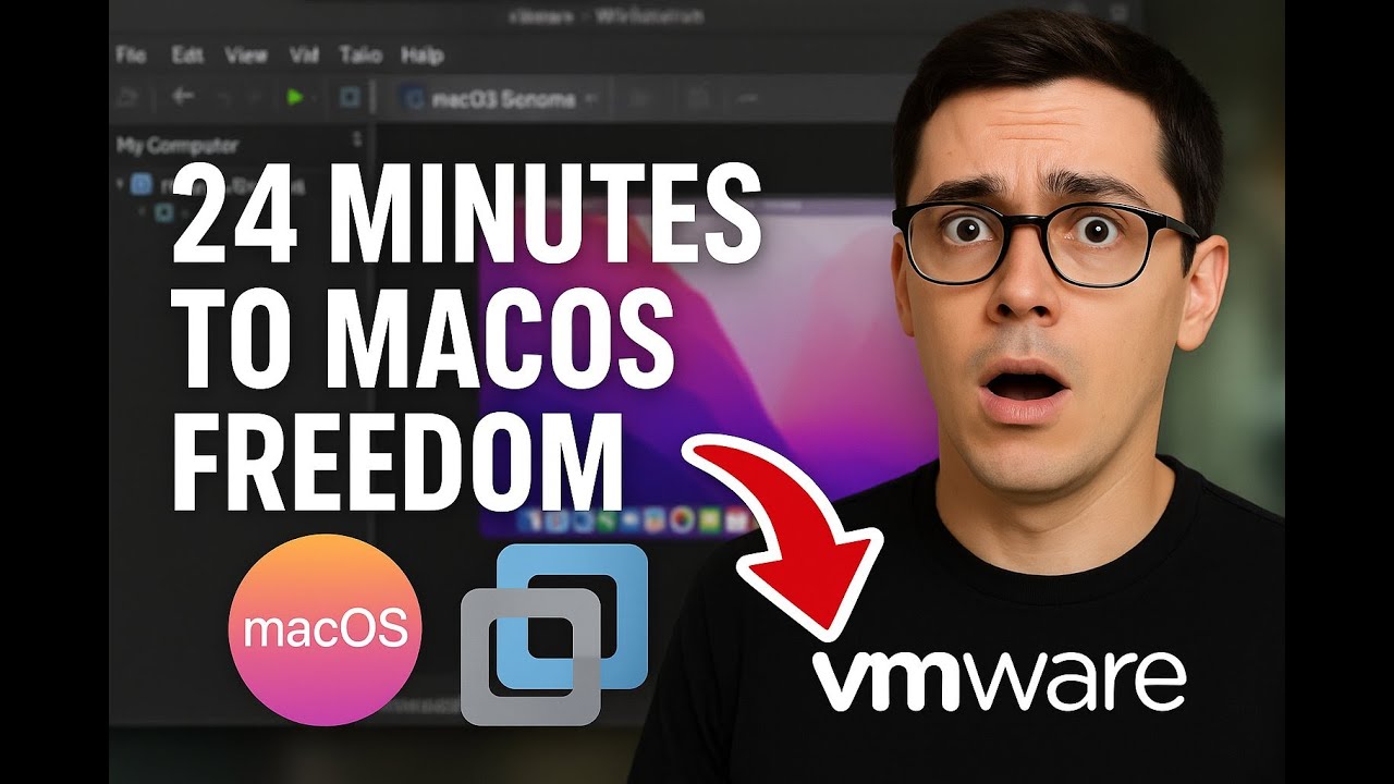 24 Minutes to MacOS Freedom on VMware!