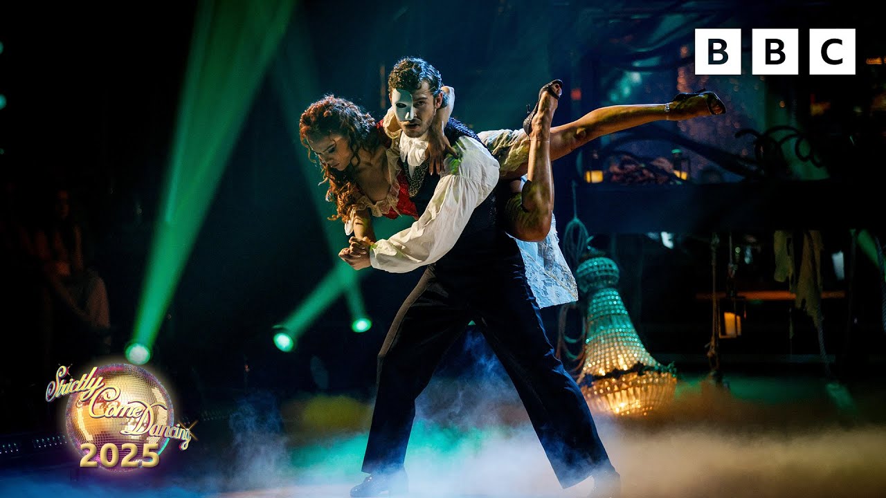 George Clarke  & Alexis Warr Argentine Tango to The Phantom of the Opera ✨ BBC Strictly 2025