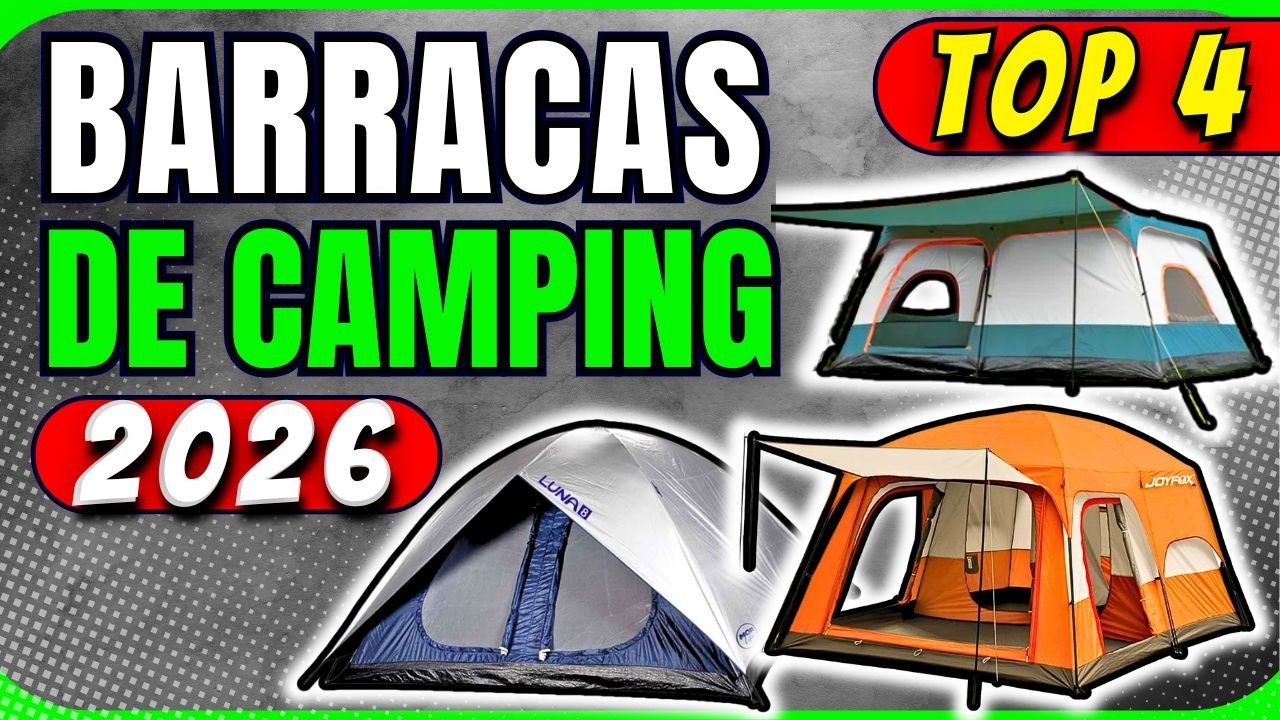 TOP 4 Melhores Barracas de Camping de 2025