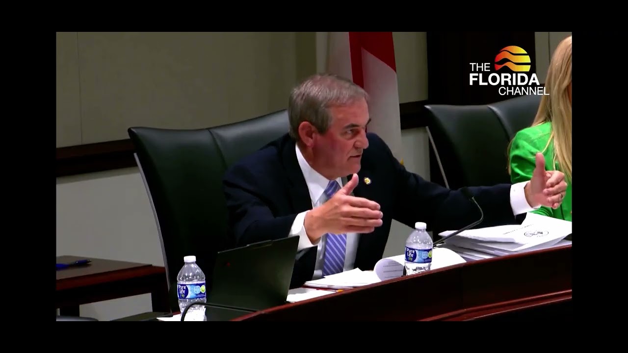 Closing Remarks by Senator McClain on SB 1118 by The Florida Channel