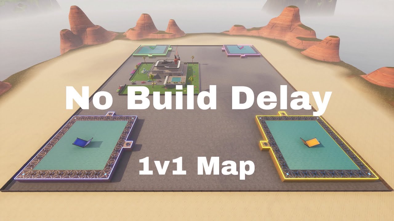 The Only 1v1 Maps You'll Ever Need In Fortnite NO BUILD DELAY