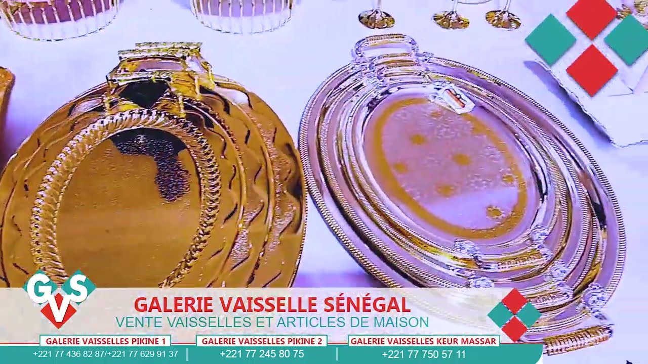 Galerie Vaisselle S&eacute;n&eacute;gal (GVS) vente Vaisselle et articles de maison