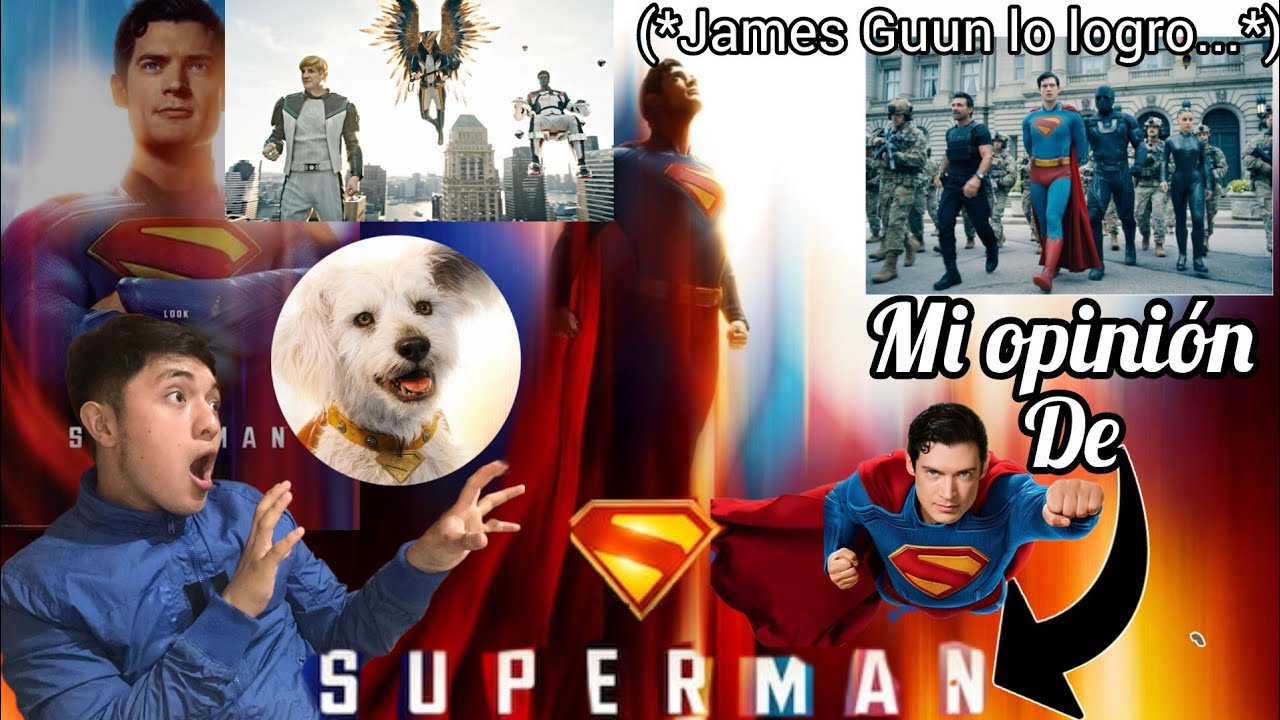 Mi opinión de🦸SUPERMAN LEGACY🦸(*🤩James Guun lo logro...🤩*)//Randy Studios Spaidy 2 🕷️