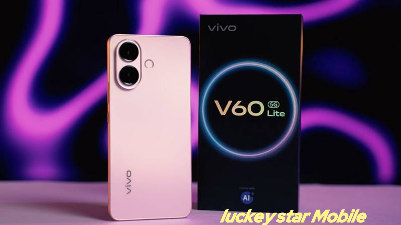 Vivo v60 lite unboxing luckey star mobile price in Pakistan 