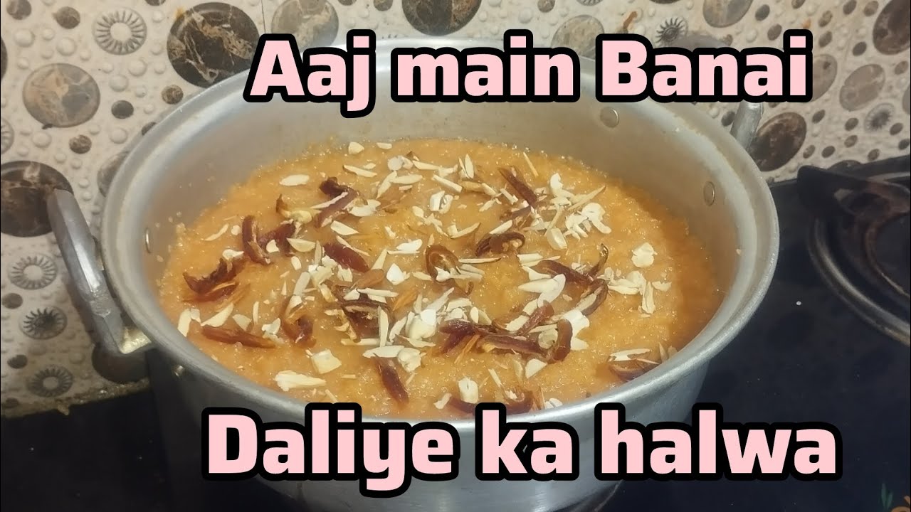 Desi Ghee mein bana Daliya ka Halwa | My Special Recipe 😋