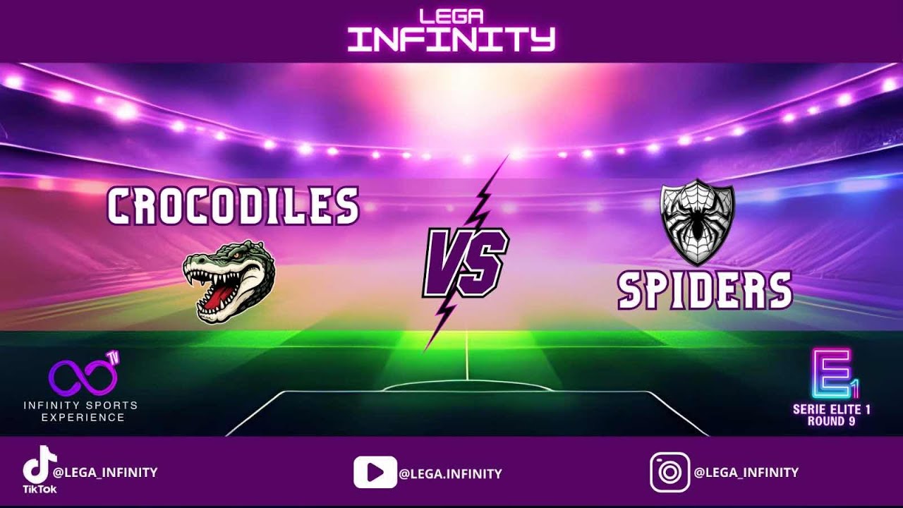 CROCODILES VS SPIDERS | SERIE ELITE 1 | ROUND 9