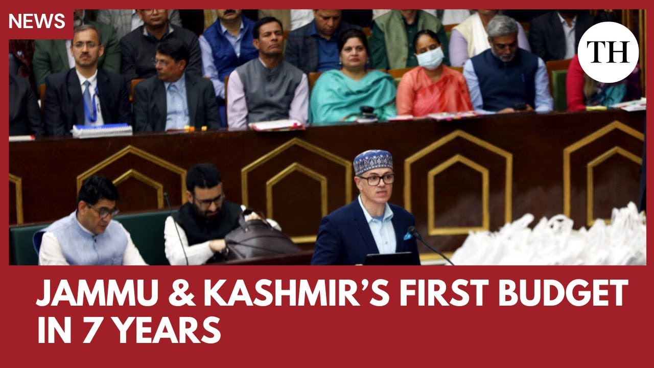 Omar Abdullah presents Jammy & Kashmir&rsquo;s first budget in 7 years
