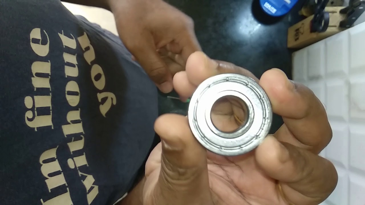 how to remove cap from bearing