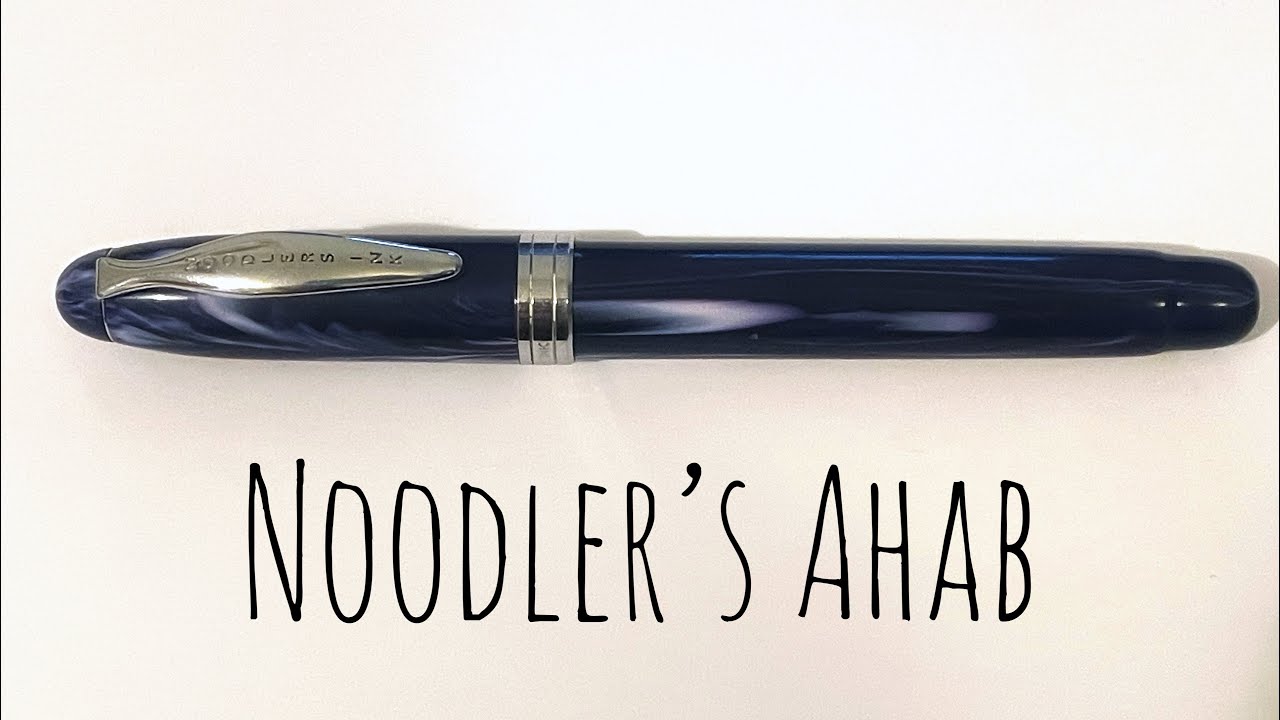 Noodlers Ahab Fountain Pen Lapis Inferno
