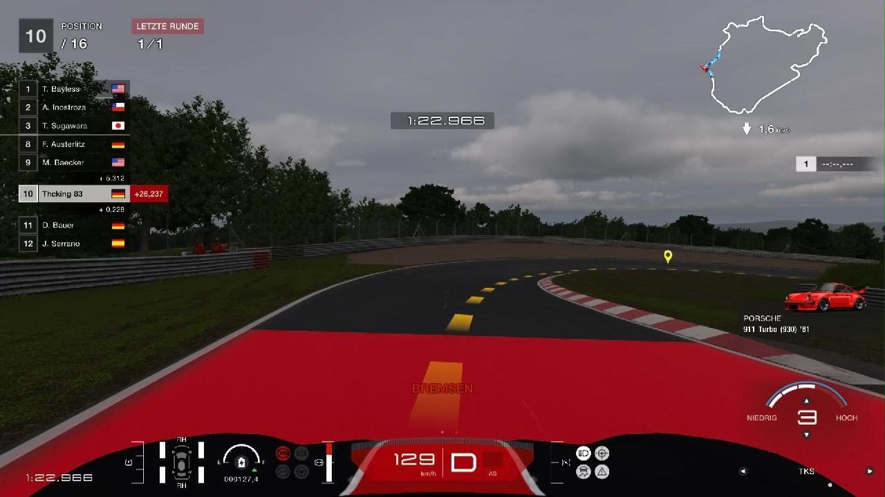 Gran Turismo 7 NürburgringLP 650 - Porsche challenge