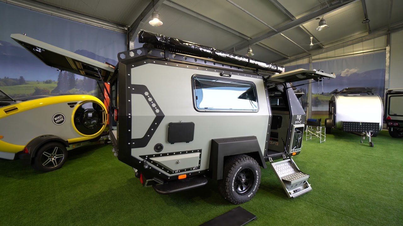 Wohnwagen Wolf Off Road 2023. Autark 400W Solar. Bettbreite 1,85m! #wohnwagen #camping #overland