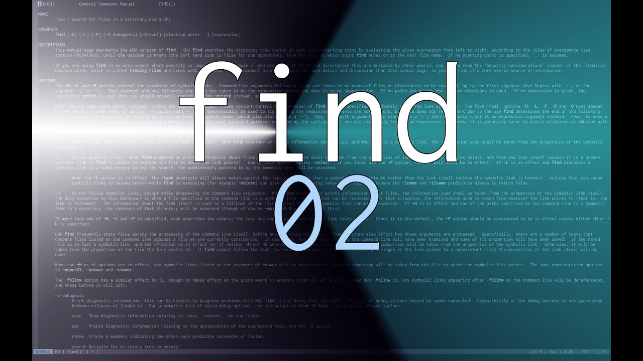 The command-line GNU find // Part 02 - Action expressions and operators [Learn by Practicing]