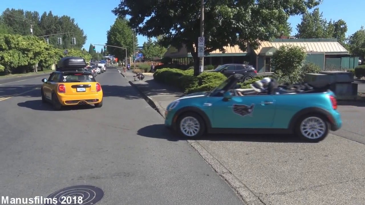 2018 Mini Takes The States Rally Departing Portland