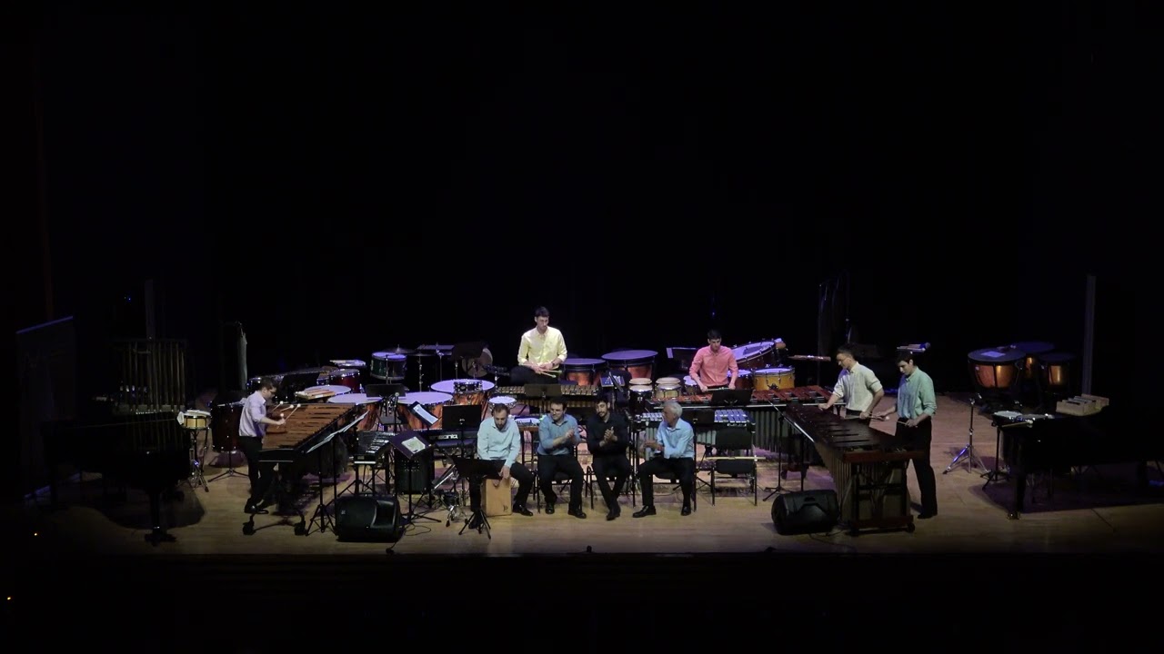 PER-SE-CUSSIO ENSEMBLE  concierto Edetarts Percussion Festival