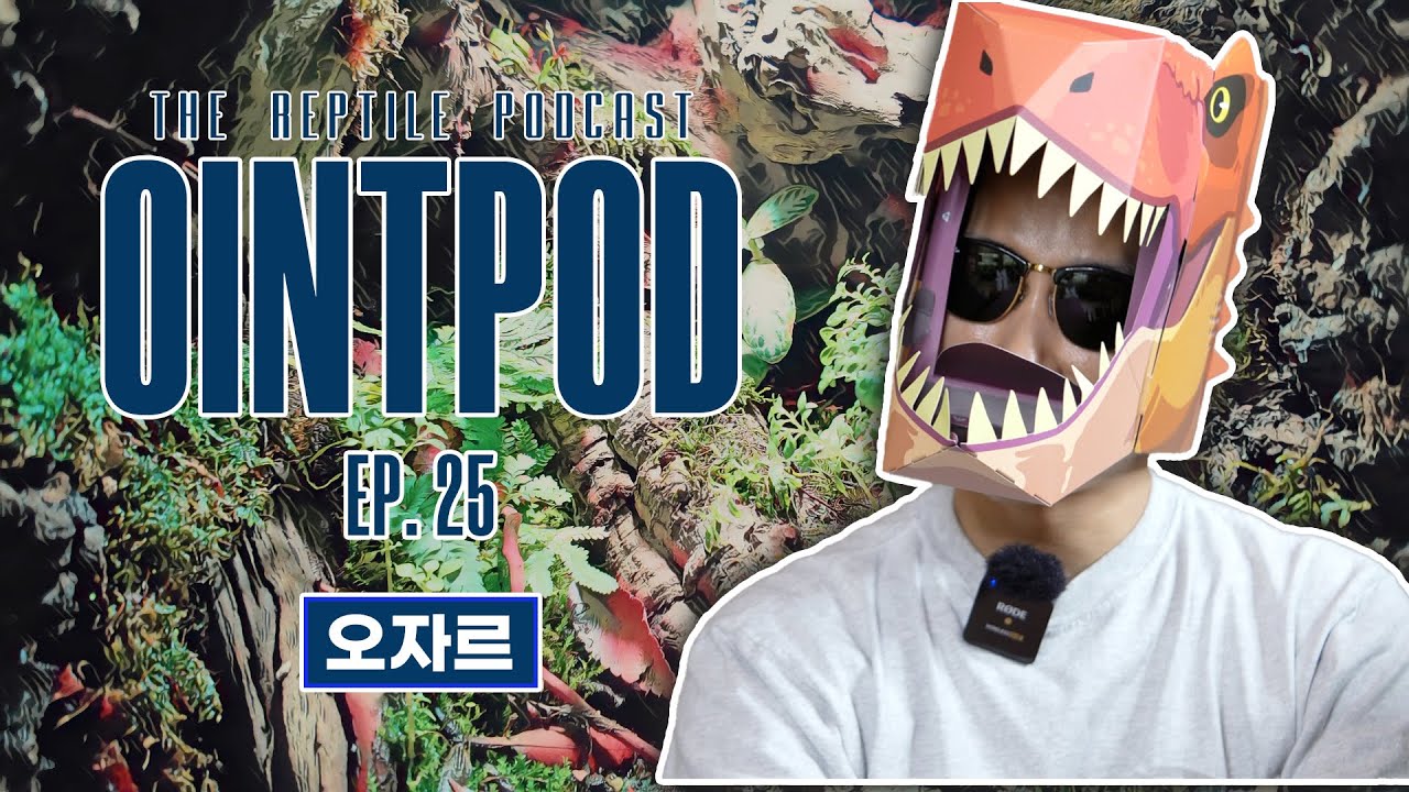 [OintPod] 비바리움을 감각있게 _ 오자르 팟케스트ㅣEp.25_ eau.jarㅣ파충류 팟케스트 오인팟