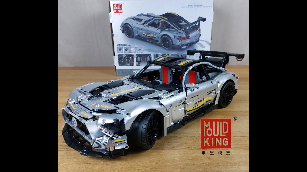 Mould King 13126 AMG GT R Silver - Speedbuild #mouldking #amggtr  #technic