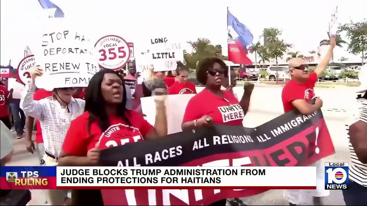 South Florida Haitians 'overjoyed' as federal judge blocks TPS expiration date