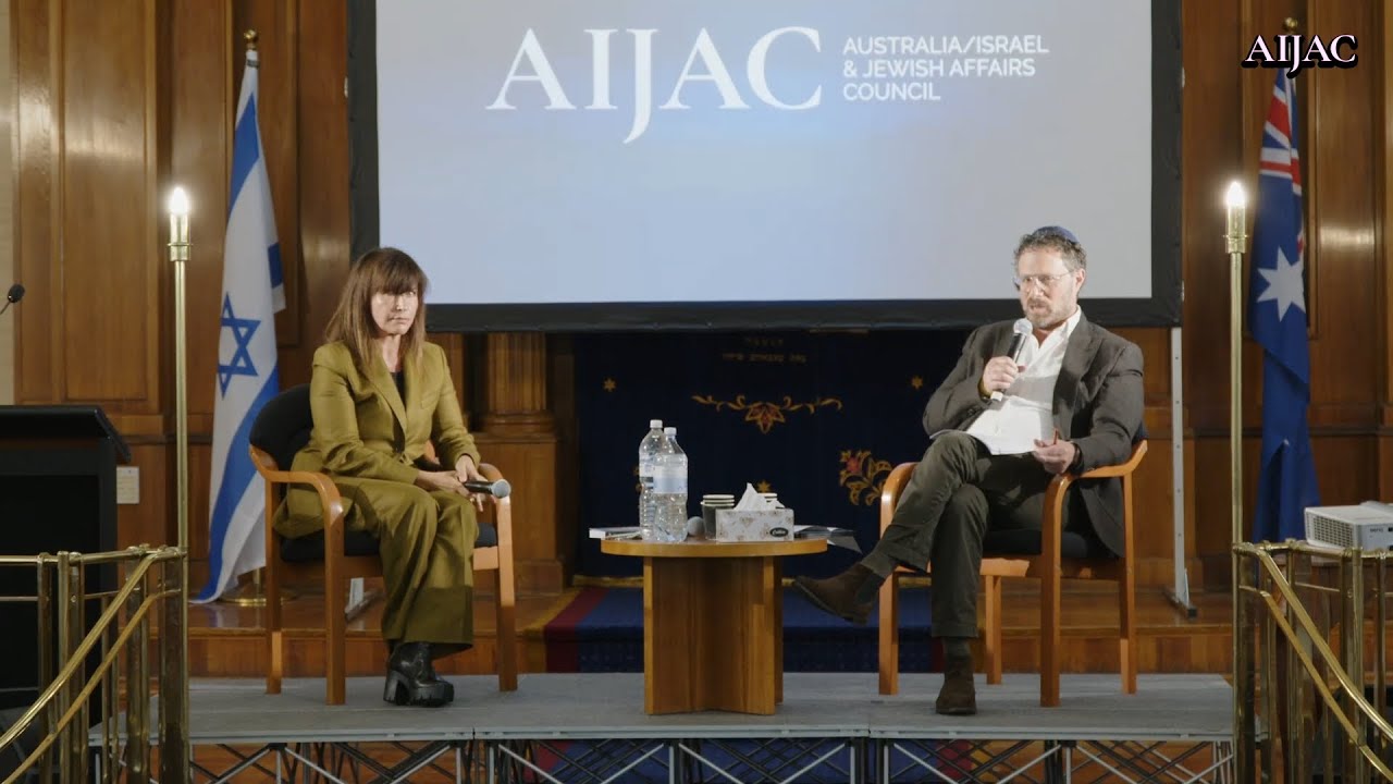 Dr Einat Wilf in conversation with AIJAC's Paul Rubenstein.