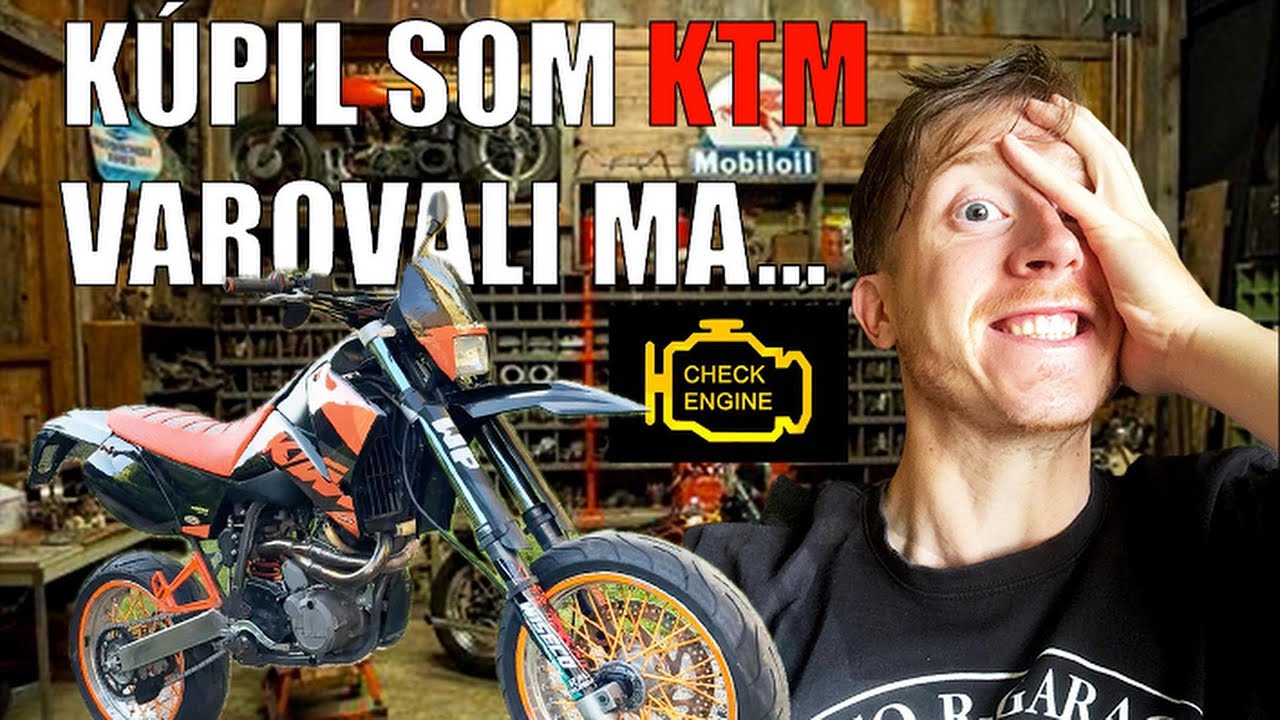 Prv&yacute; deň a rovno do servisu &ndash; Skratka KTM zač&iacute;na d&aacute;vať zmysel (MOTOVLOG 1)
