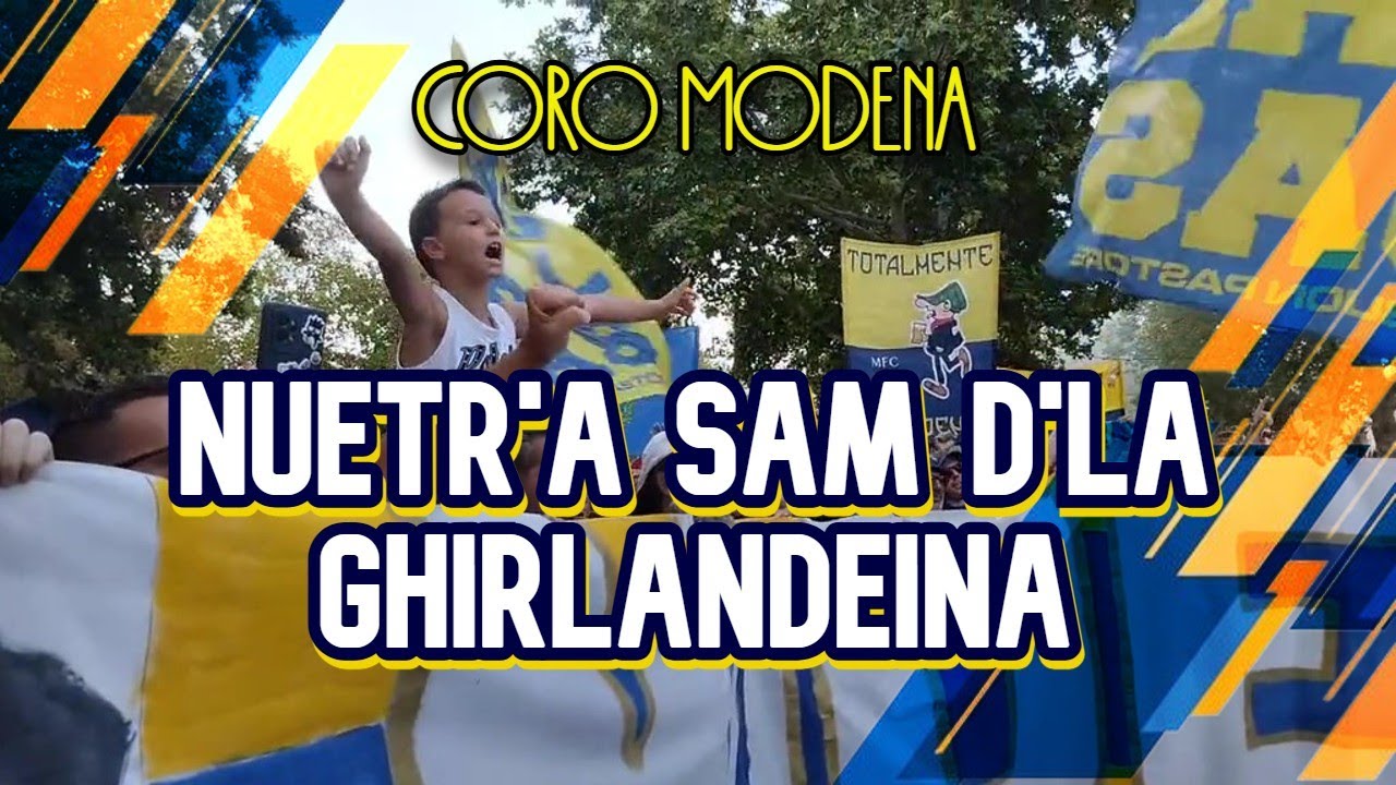 Per un pìr, un pàm, un pèrsec - Coro ultras Modena [CON TESTO]