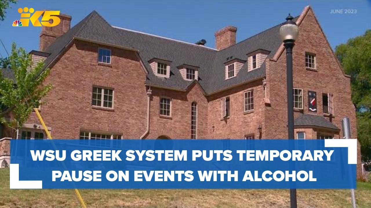 WSU sororities and fraternities put temporary pause on alcohol-related events