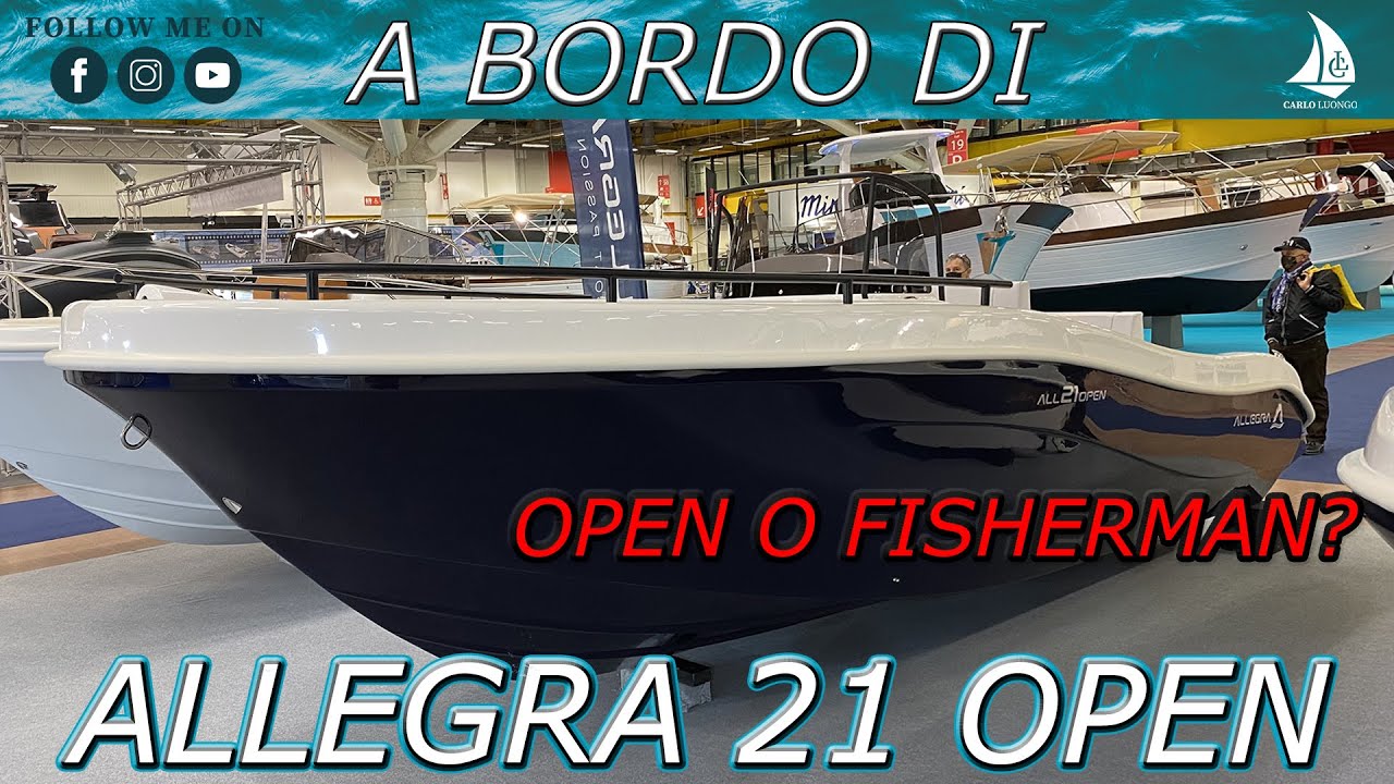 A bordo di allegra 21 Open