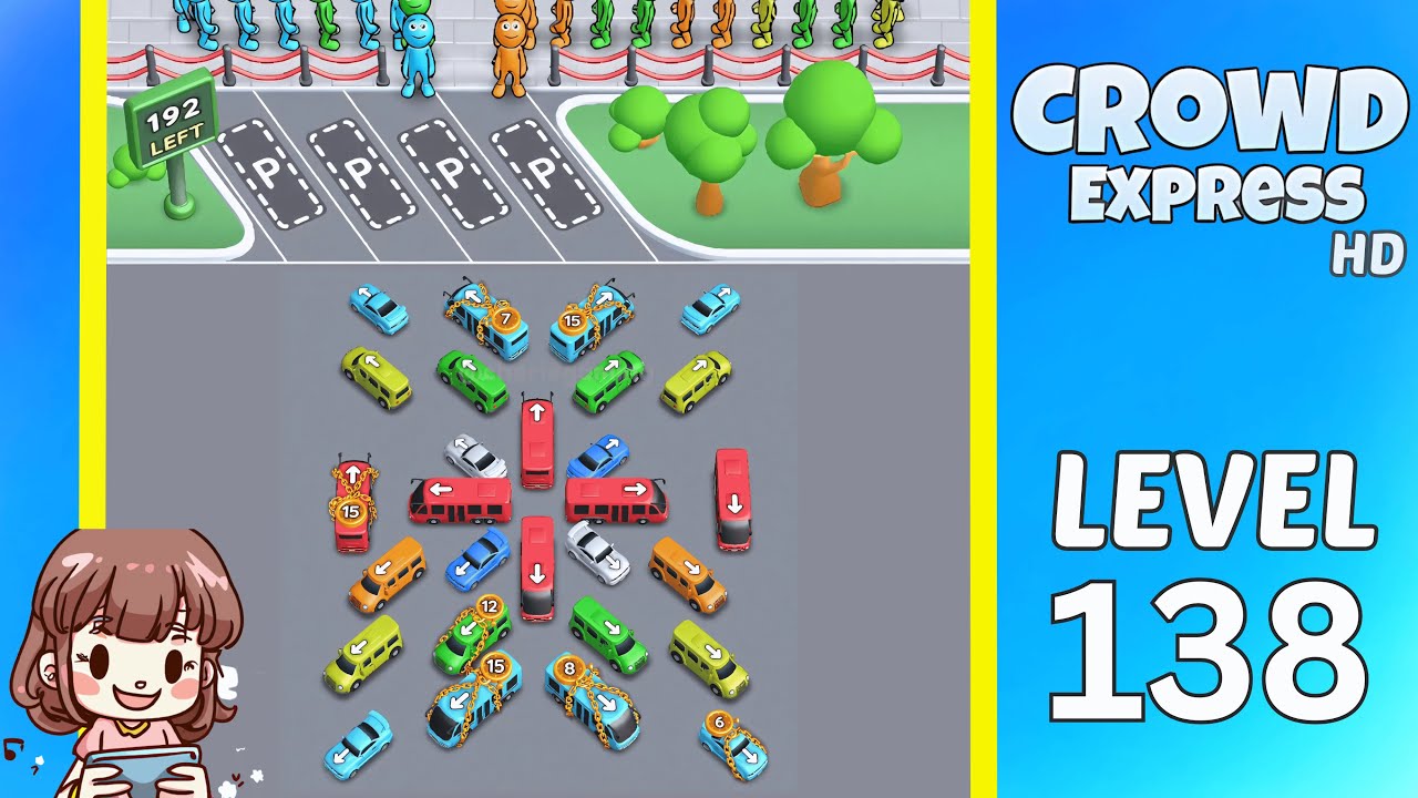 Crowd Express Level 138 Solution Walkthrough