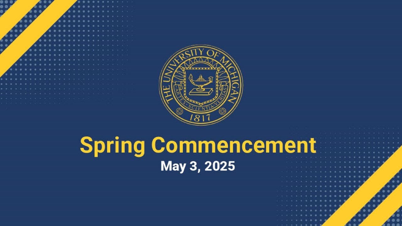 UofM Spring Commencement 2025