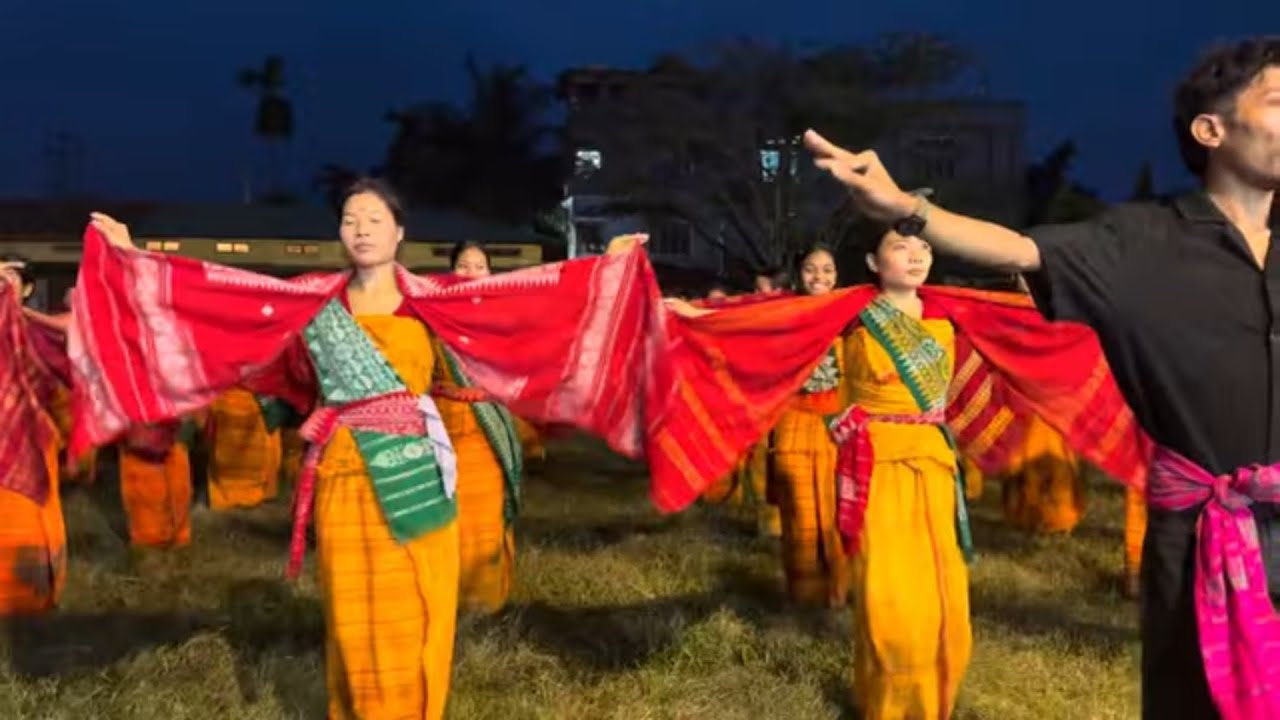 Bagurumba ||bodo ||dance practice 150 dancers 