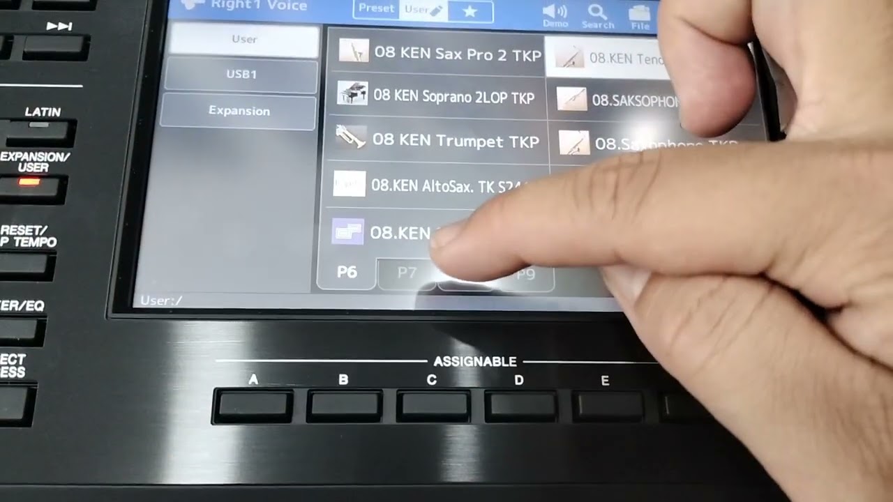 Cách tạo bank tiếng Cực Đơn Giản trên Đàn Yamaha SX700/SX900 | TRẦN KHÁNH