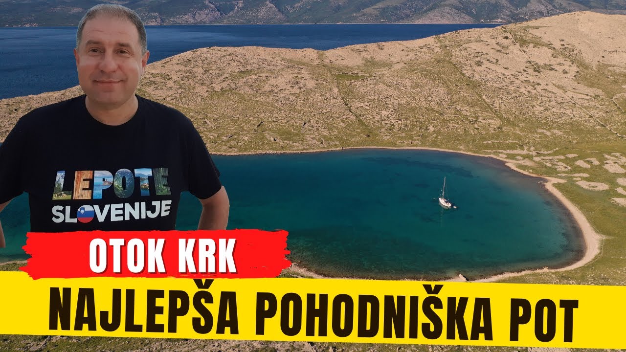 Najlepša pohodniška pot na otoku Krk s čudovitimi razgledi 😍 🥰 - Iz mesta Baška do Vele in Male luke
