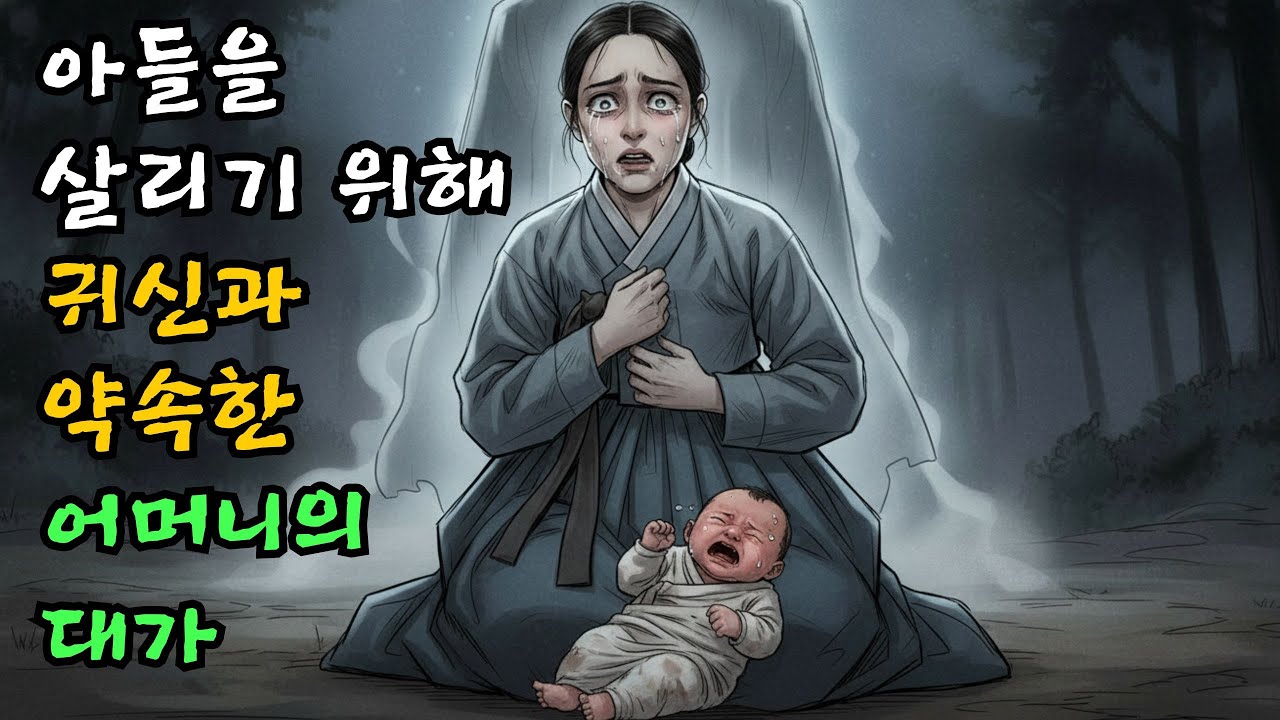 아들을 살리기 위해 귀신과 약속한 어머니의 대가| 야담 | 민담 | 전설 | 옛날이야기