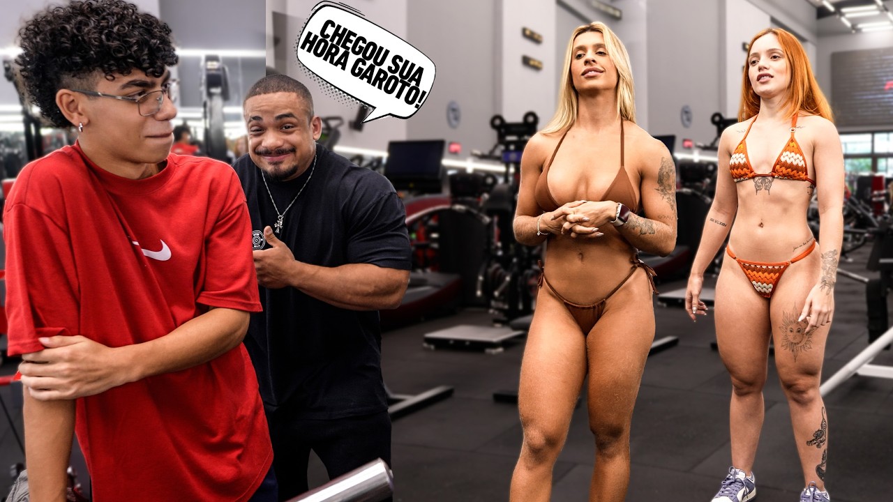 ENZO BALESTRIN AVALIOU O SHAPE DA LOIRA 😱 - GNOMO N&Atilde;O ESCAPOU DA RUIVA !!!