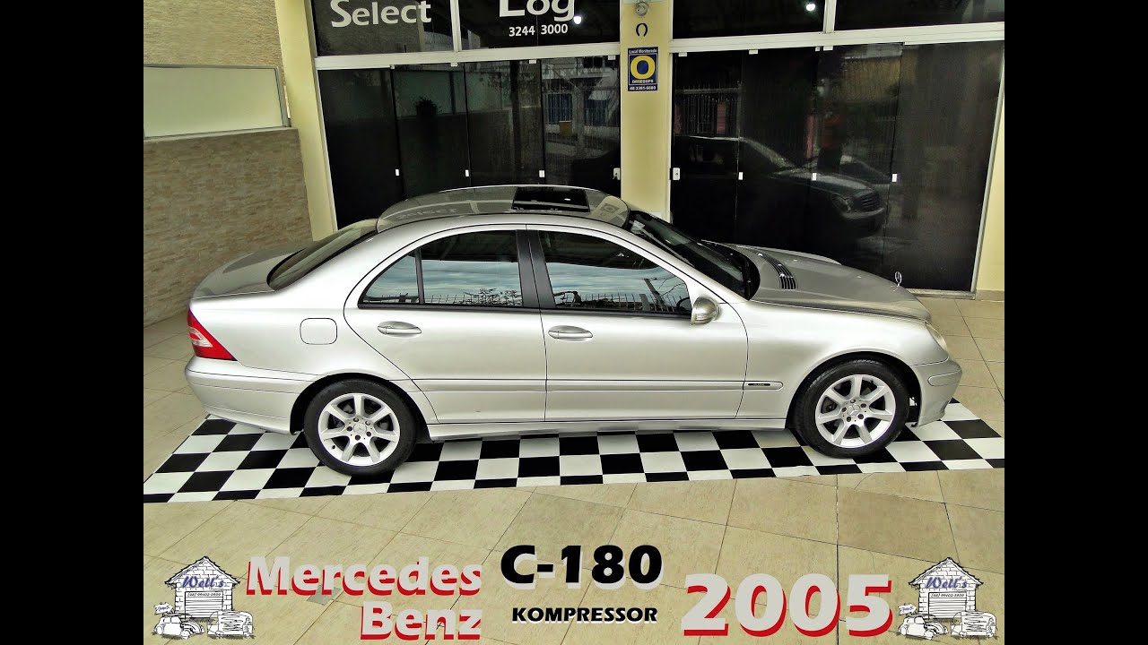 Vendida para Palhoça-SC - Mercedes-Benz C-180 2005